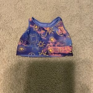 Victoria secret moon and stars sports bra
